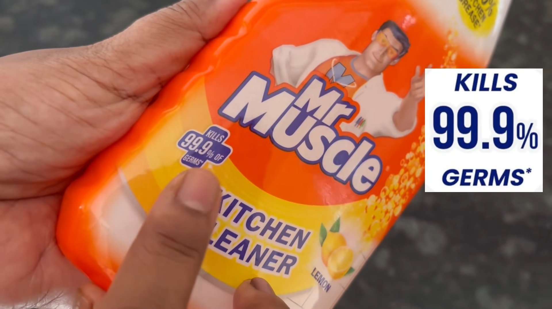 Küchenreinigung Mr Muscle